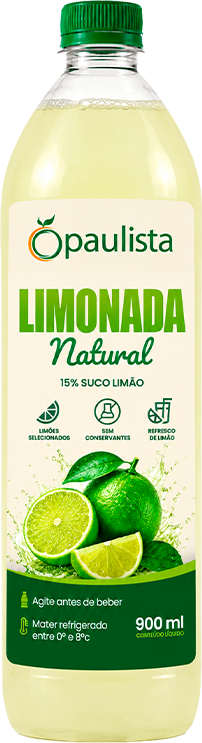 Garrafa de Limonada Natural Paulista 900 ml